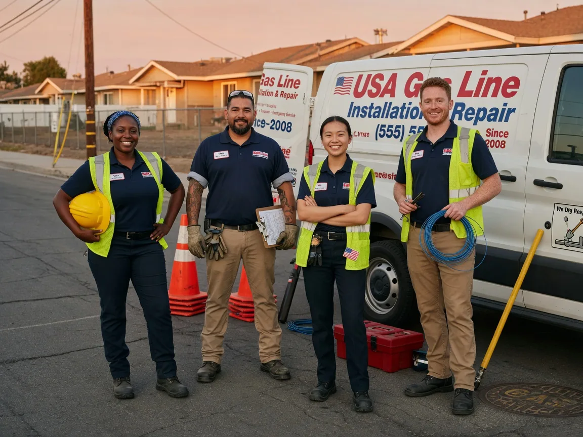 Gas Line Installation company in Dovray, MN